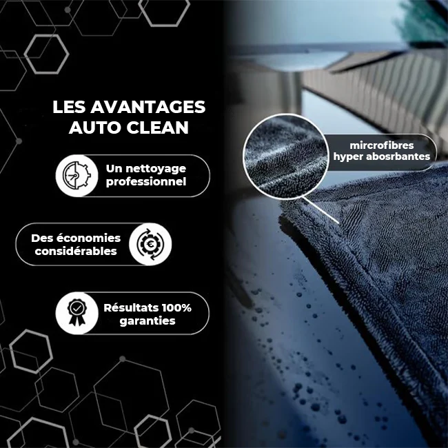 AutoClean - Chiffon microfibre XXL pour voiture - Image 4